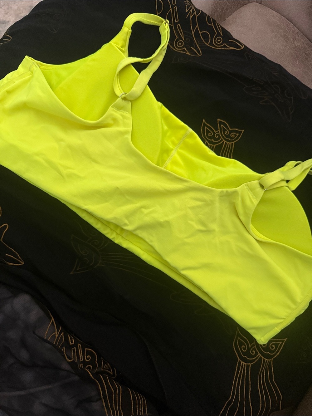 Athleta Neon Scoop Neck D-DD Bikini Top - Picture 3 of 7